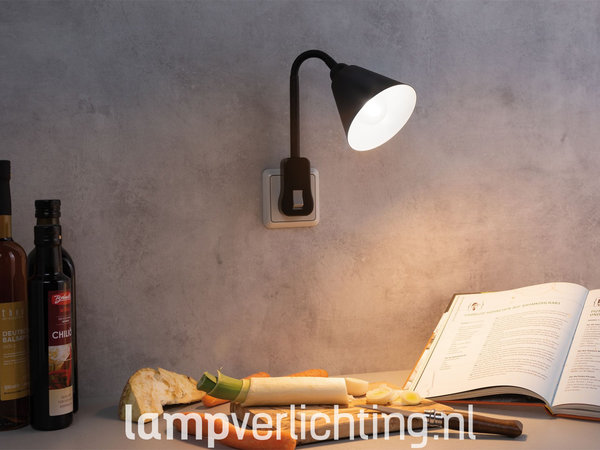 Stekkerspot Flexibel met Kap E14