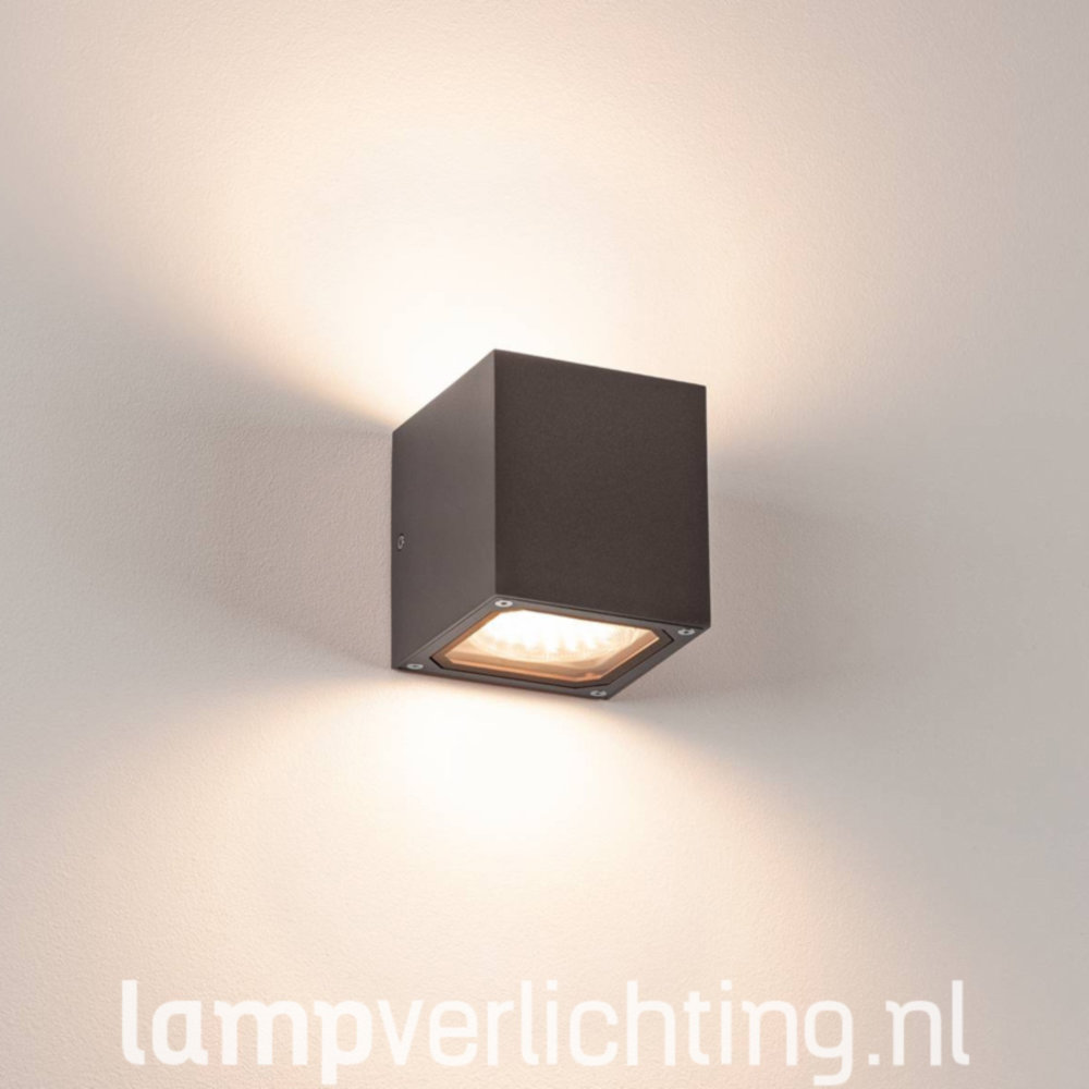 Buiten Updown - antraciet of roest - Tip - LampVerlichting.nl