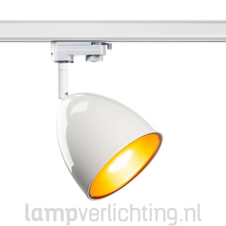 Blaze Onhandig Vier 3-Fase Railspot Groot GU10 - Kap 13 cm - Grote spot voor je rail - Tip -  LampVerlichting.nl