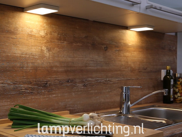 verzending Schijn vermogen Werkbladverlichting LED IP44 - 2 Opbouwspots met Voeding - Nieuw -  LampVerlichting.nl
