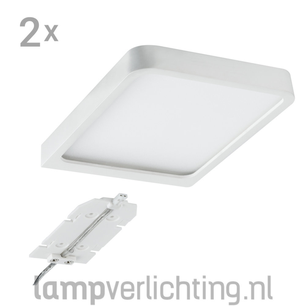 vraag naar vrijwilliger Accountant Werkbladverlichting LED IP44 - 2 Opbouwspots met Voeding - Nieuw -  LampVerlichting.nl