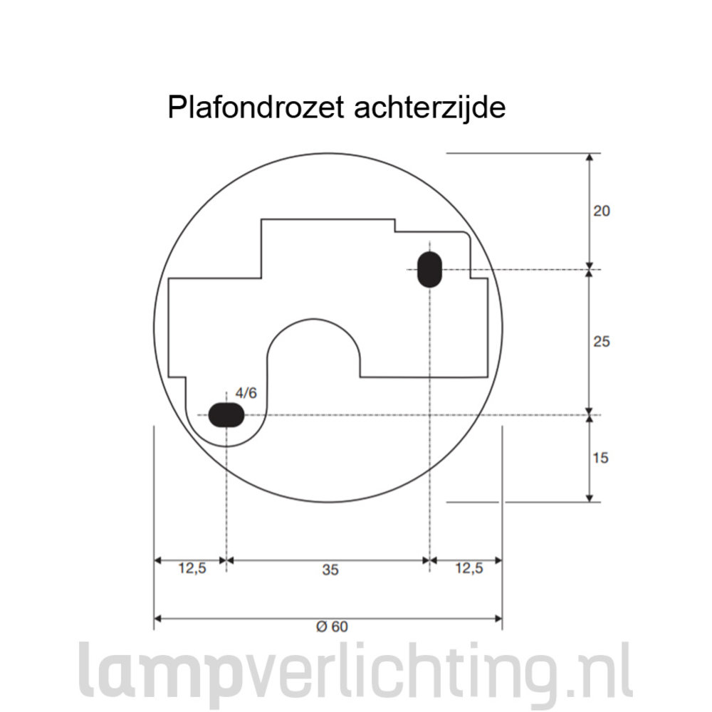 Hanglamp Cilinder 45 cm Dimbare LED