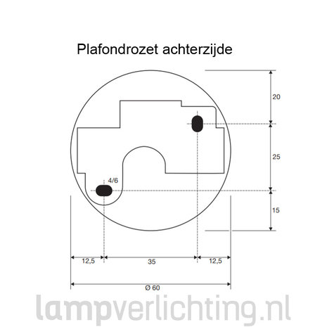 Hanglamp Cilinder 45 cm Dimbare LED