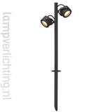 Dubbele Tuinspot Spies Antraciet 230V Dubbele Tuinspot Spies Antraciet 230V