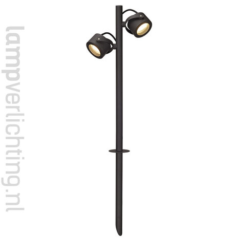 Dubbele Tuinspot Spies Antraciet 230V Dubbele Tuinspot Spies Antraciet 230V