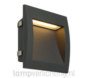 magnifiek pijp levering aan huis Wand Inbouwspot LED Buiten Vierkant 14x14 cm - Geen schroeven nodig -  LampVerlichting.nl