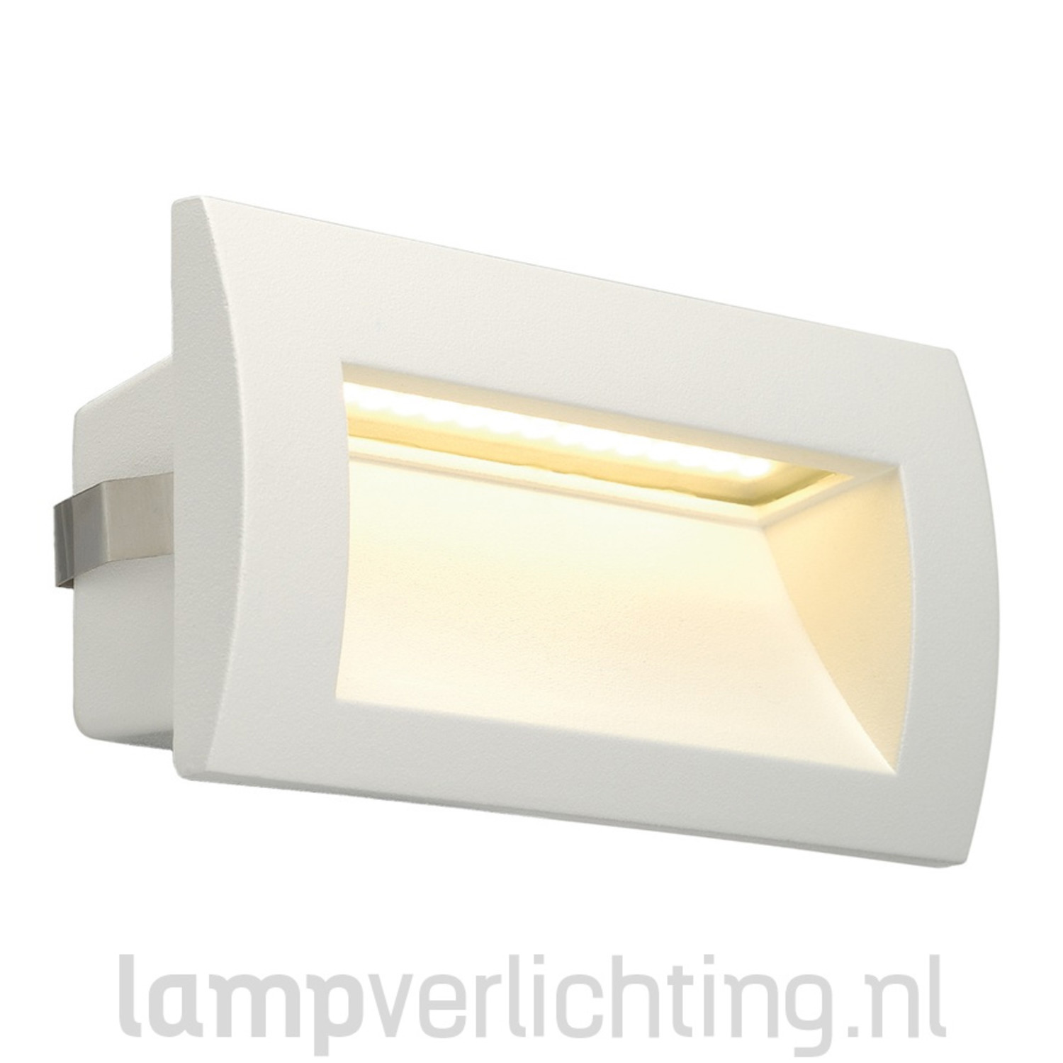 Onderzoek geluk donor Wand Inbouwspot LED Buiten Muur 14x7 cm - Eenvoudige montage -  LampVerlichting.nl