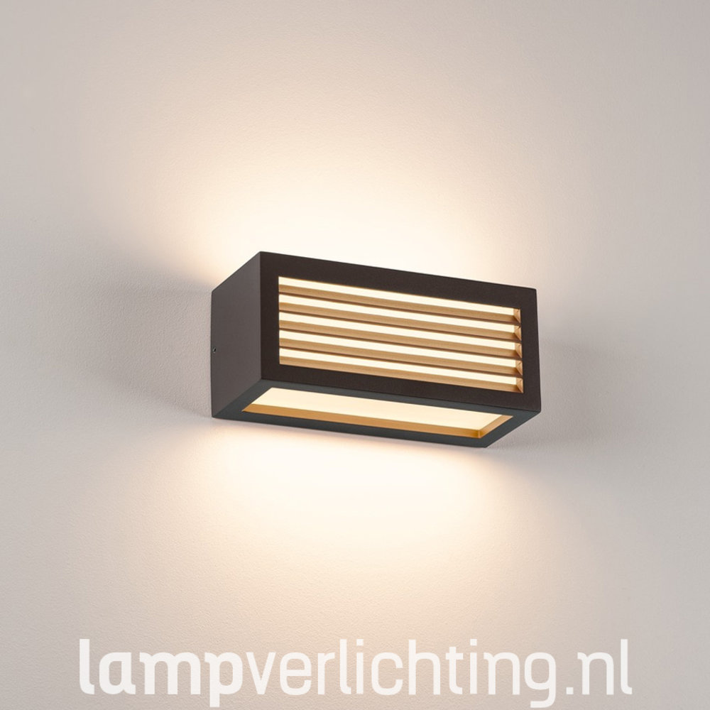 Wand Buitenlamp Louvre