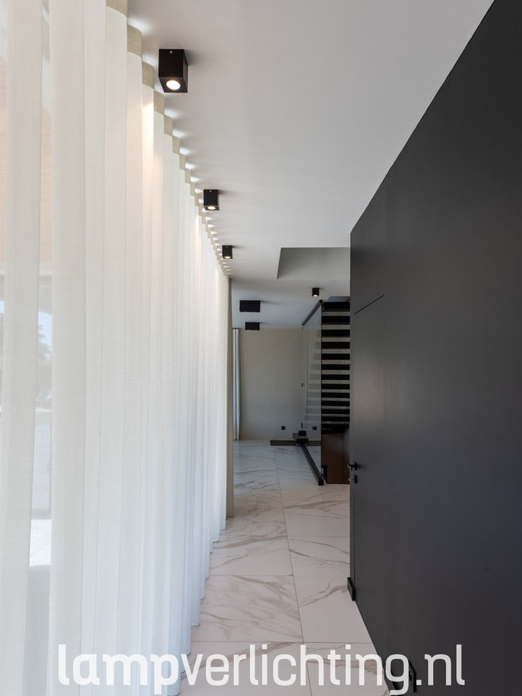 Opbouwspot GU10 Vierkant Verstelbaar Opbouwspot GU10 Vierkant Verstelbaar