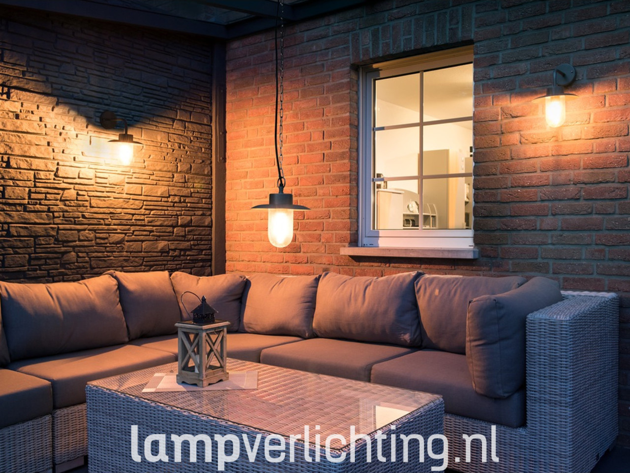 Stallamp Wand Modern E27 IP44 Stallamp Wand Modern E27 IP44