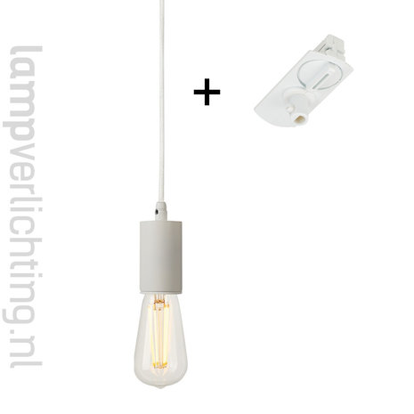 Snoer met Fitting voor 1-Fase Rail Snoer met Fitting voor 1-Fase Rail