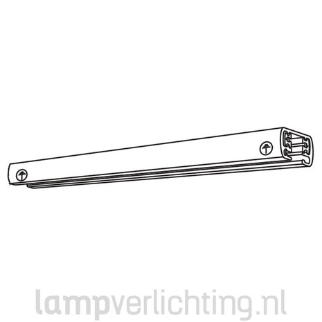 Lux Rail Spanningsrail 1 meter