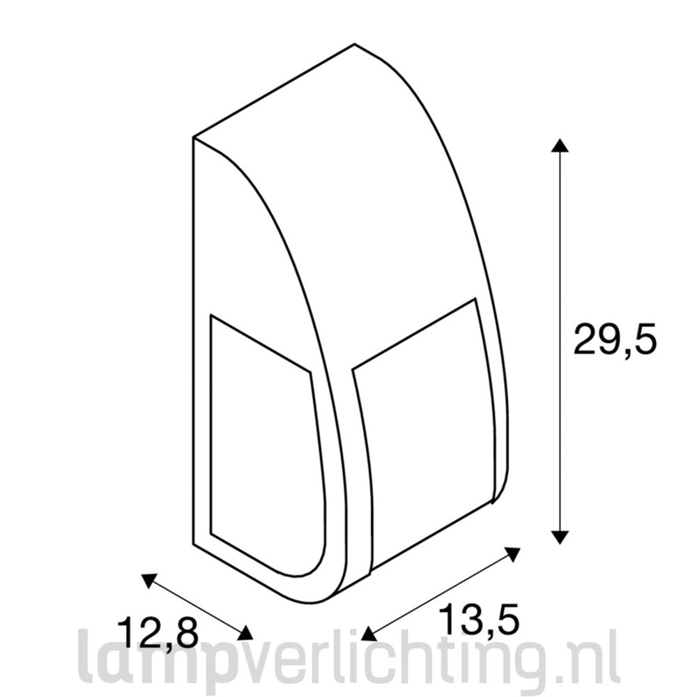 Wand Buitenlamp E27 Deco Wand Buitenlamp E27 Deco