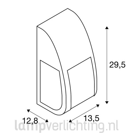 Wand Buitenlamp E27 Deco Wand Buitenlamp E27 Deco