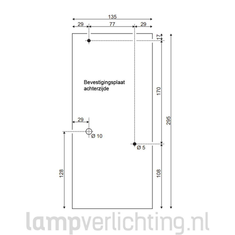 Wand Buitenlamp E27 Deco Wand Buitenlamp E27 Deco