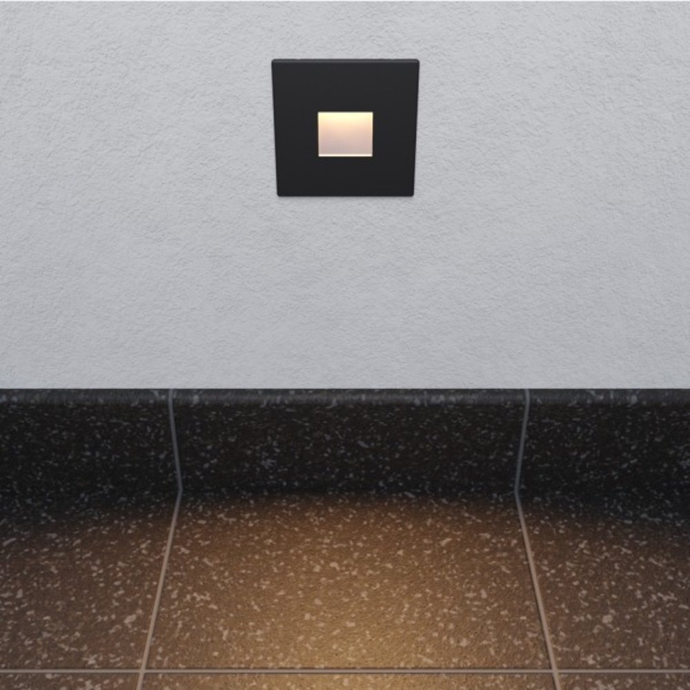 Vierkante Inbouwspot 230V voor inbouwdoos Vierkante Inbouwspot 230V voor inbouwdoos