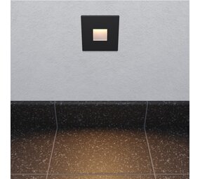 Vierkante Inbouwspot 230V voor inbouwdoos