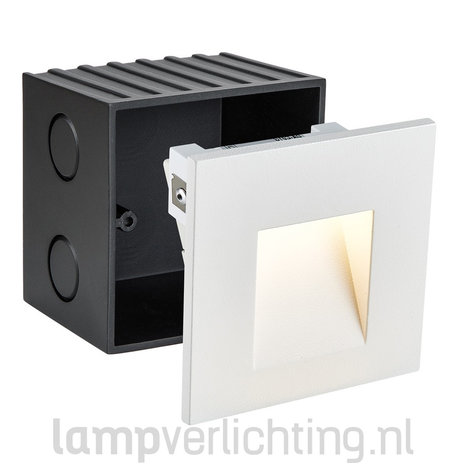Wand Inbouwspot Vierkant 230V Wand Inbouwspot Vierkant 230V