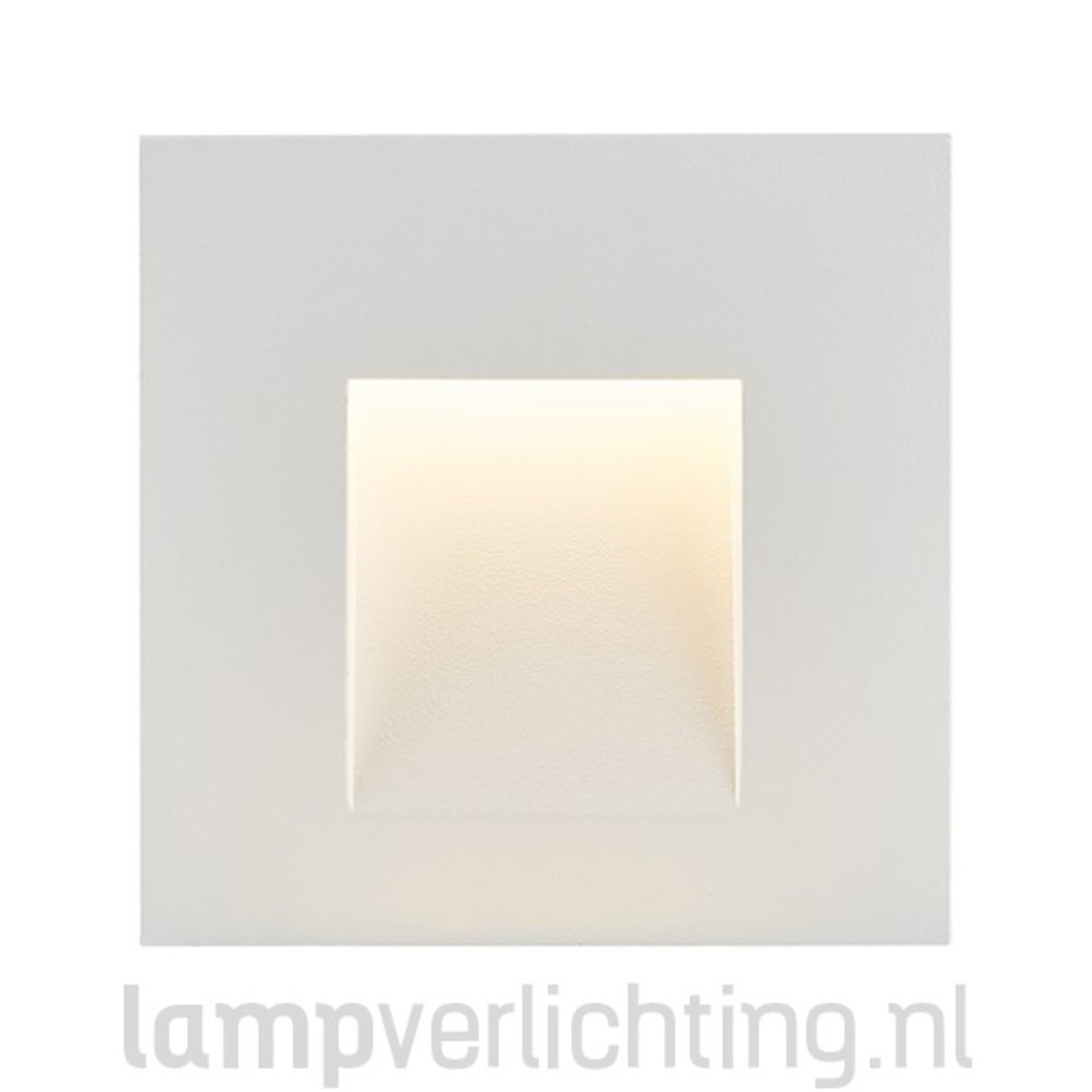 Wand Inbouwspot Vierkant 230V Wand Inbouwspot Vierkant 230V