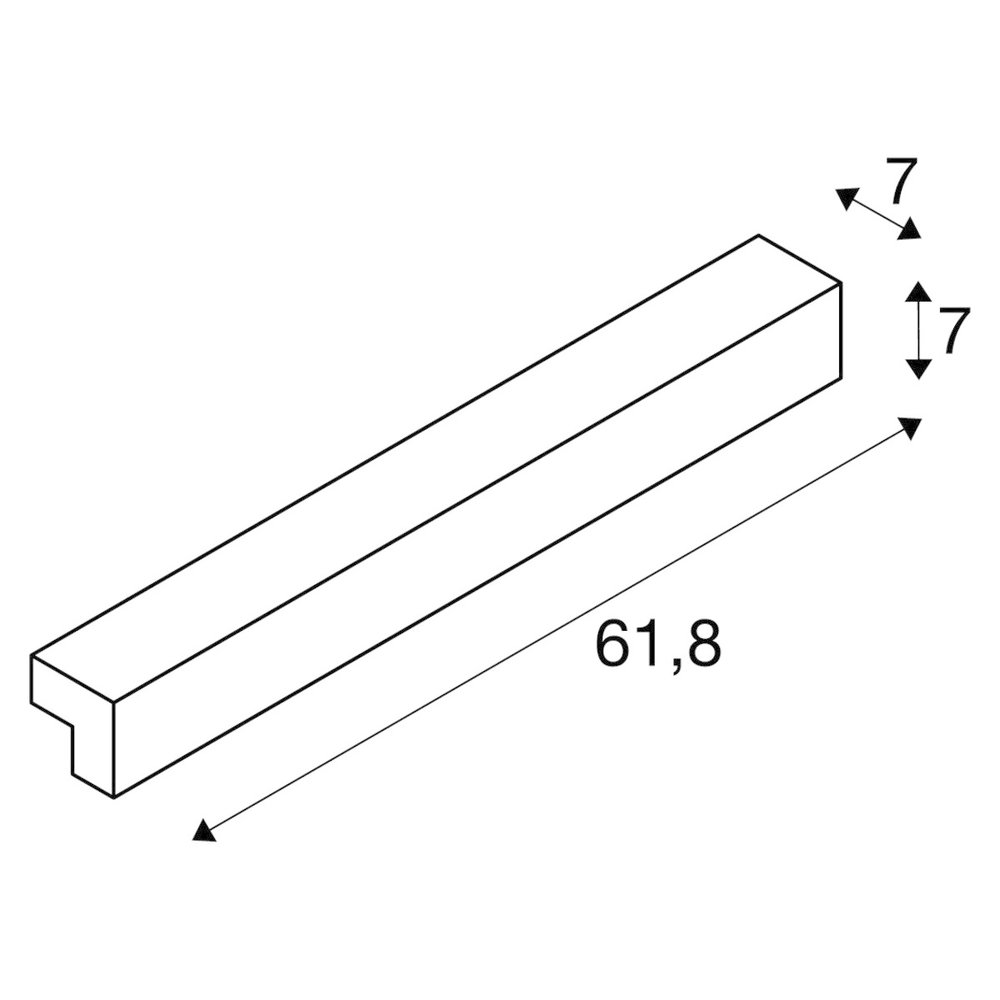 Spiegelverlichting LED 62 cm Spiegelverlichting LED 62 cm