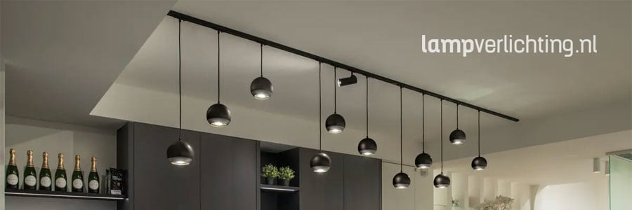 Isoleren oriëntatie Afstoting Railverlichting - Verlichting en rails voor woning en bedrijf -  LampVerlichting.nl