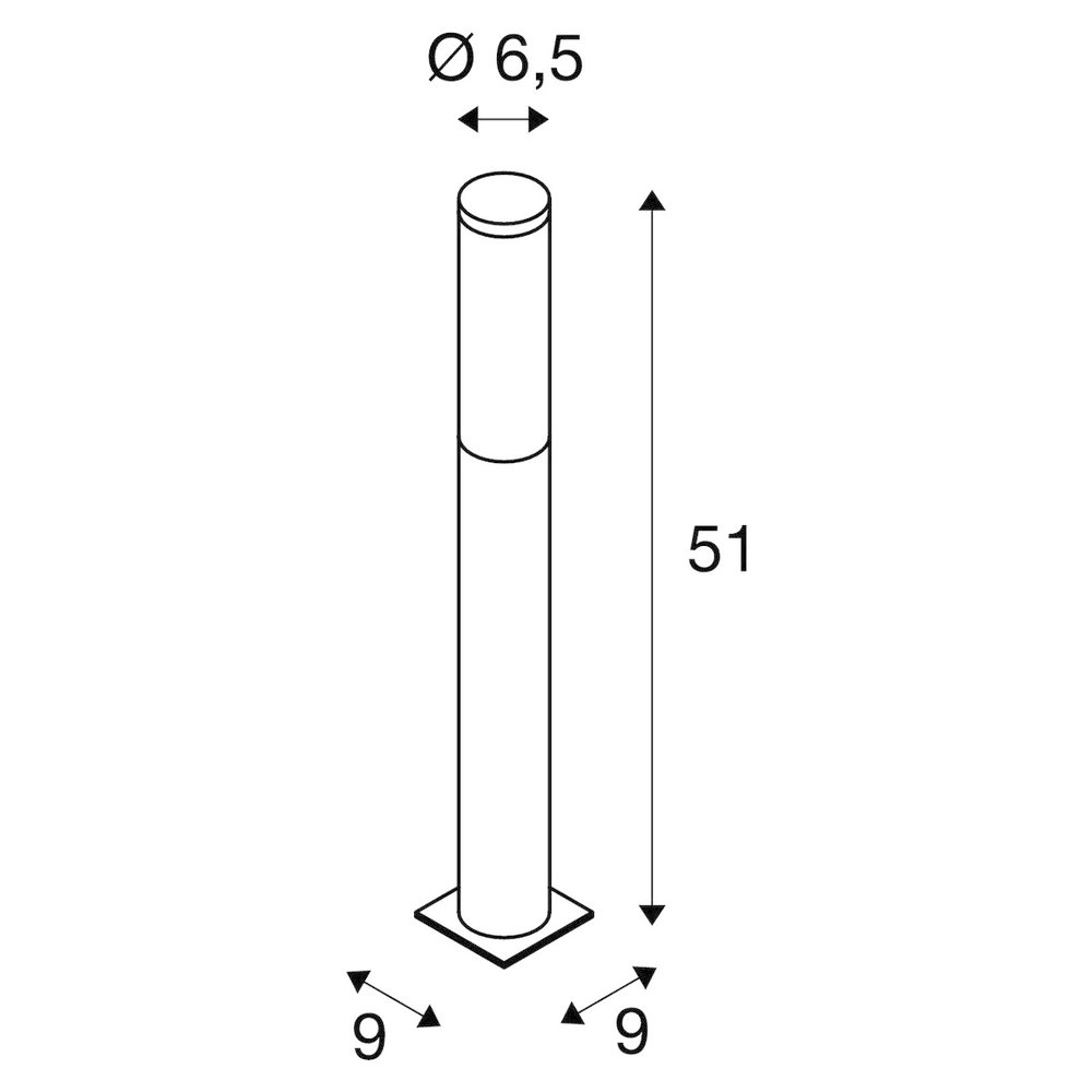 Buitenlamp Staand Glamm XL-50 Buitenlamp Staand Glamm XL-50