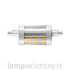 LED Lamp R7s 78 mm Dimbaar
