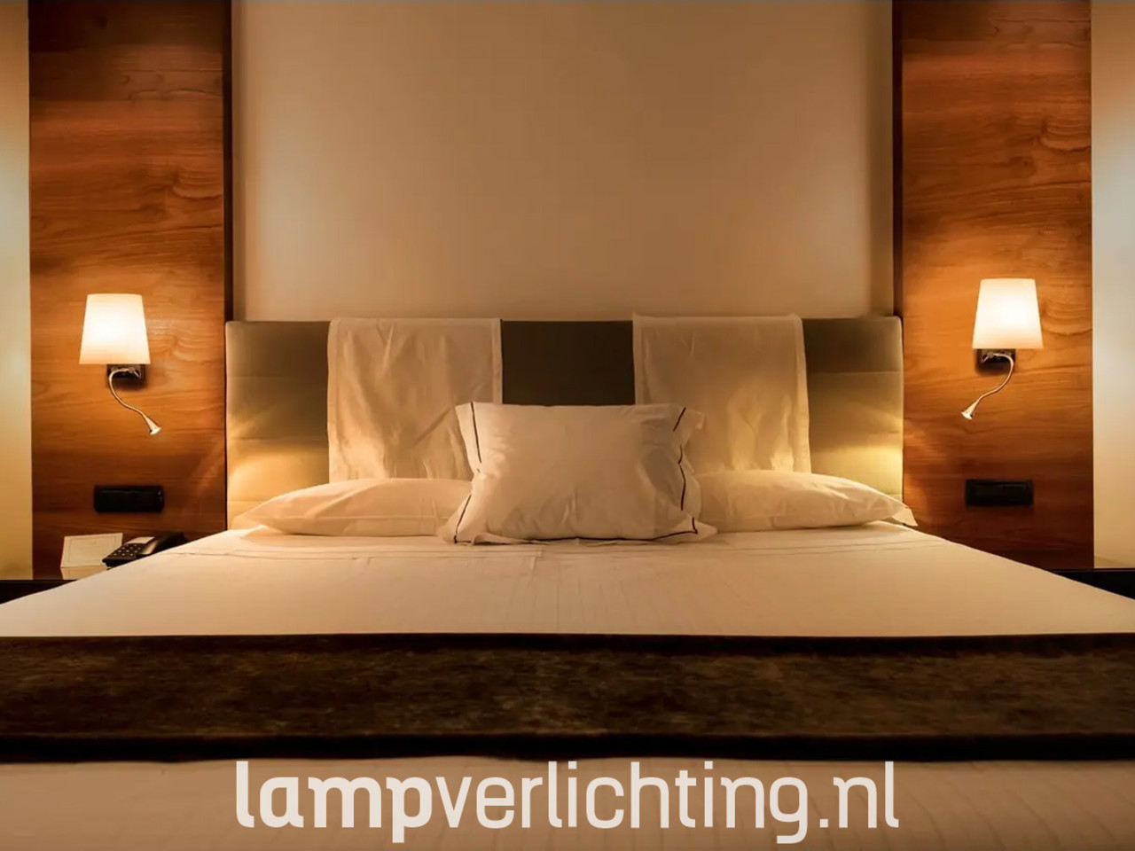 Onderhoud Beschrijven verbinding verbroken Bedlamp met Leeslamp LED - Kap gesatineerd glas - Flexibele leeslamp -  LampVerlichting.nl