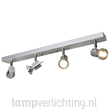 Plafondspot met 4 spots GU10