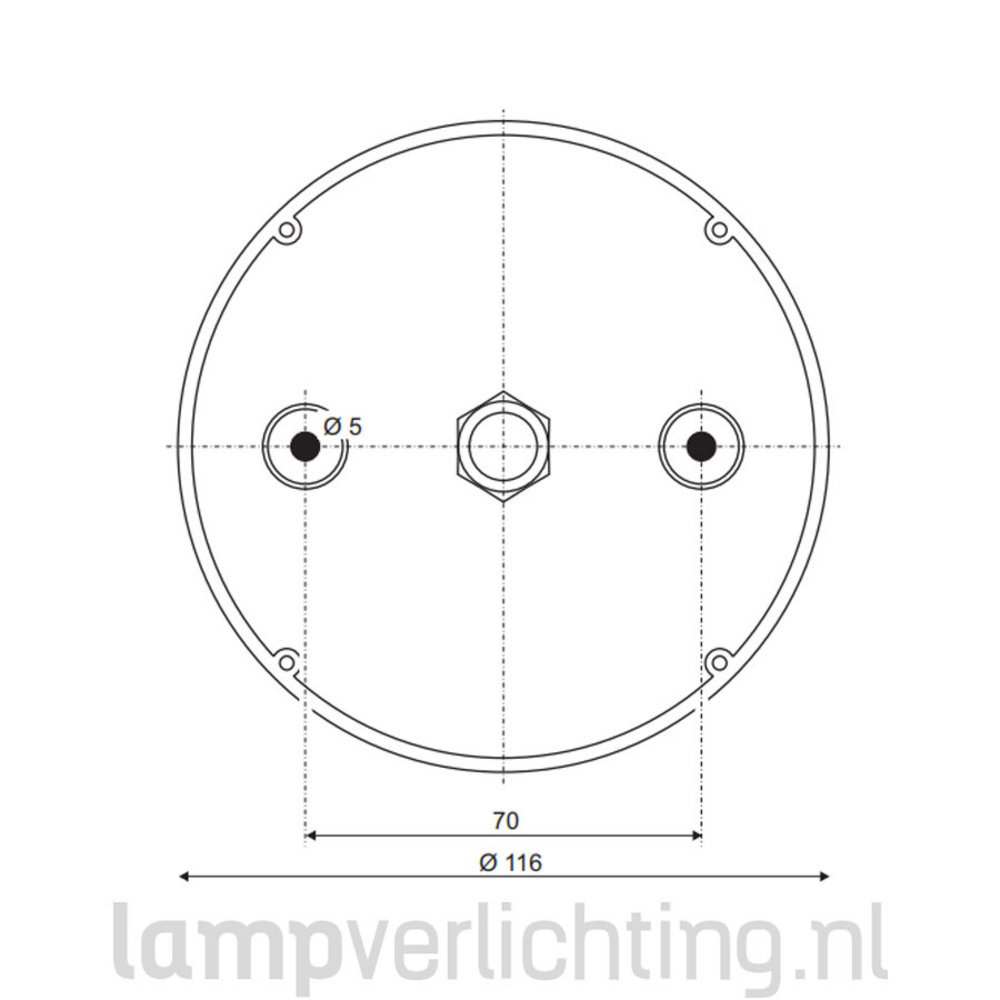Buiten Wandspot Draaibaar GX53 Buiten Wandspot Draaibaar GX53