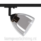 Railspot Groot Glas GU10 1-Fase Railspot Groot Glas GU10 1-Fase