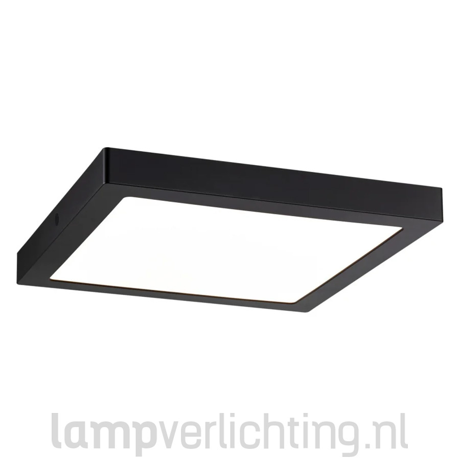 Bewust koppel Afstotend Plafondlamp LED Plat Vierkant 30 cm - Platte Plafonnière - Duurzaam -  LampVerlichting.nl