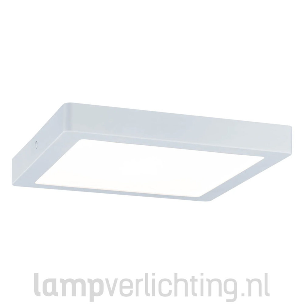 Bewust koppel Afstotend Plafondlamp LED Plat Vierkant 30 cm - Platte Plafonnière - Duurzaam -  LampVerlichting.nl