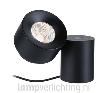 LED Vloerspot Zwart met 3-staps dimmer