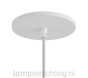 Afdekplaat Metaal met Textielkabel