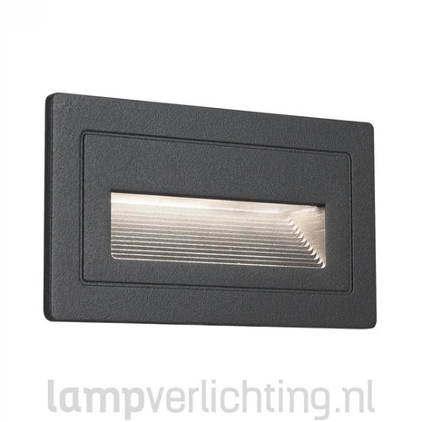 Wand Inbouwspot Horizontaal IP44 LED 4W Wand Inbouwspot Horizontaal IP44 LED 4W