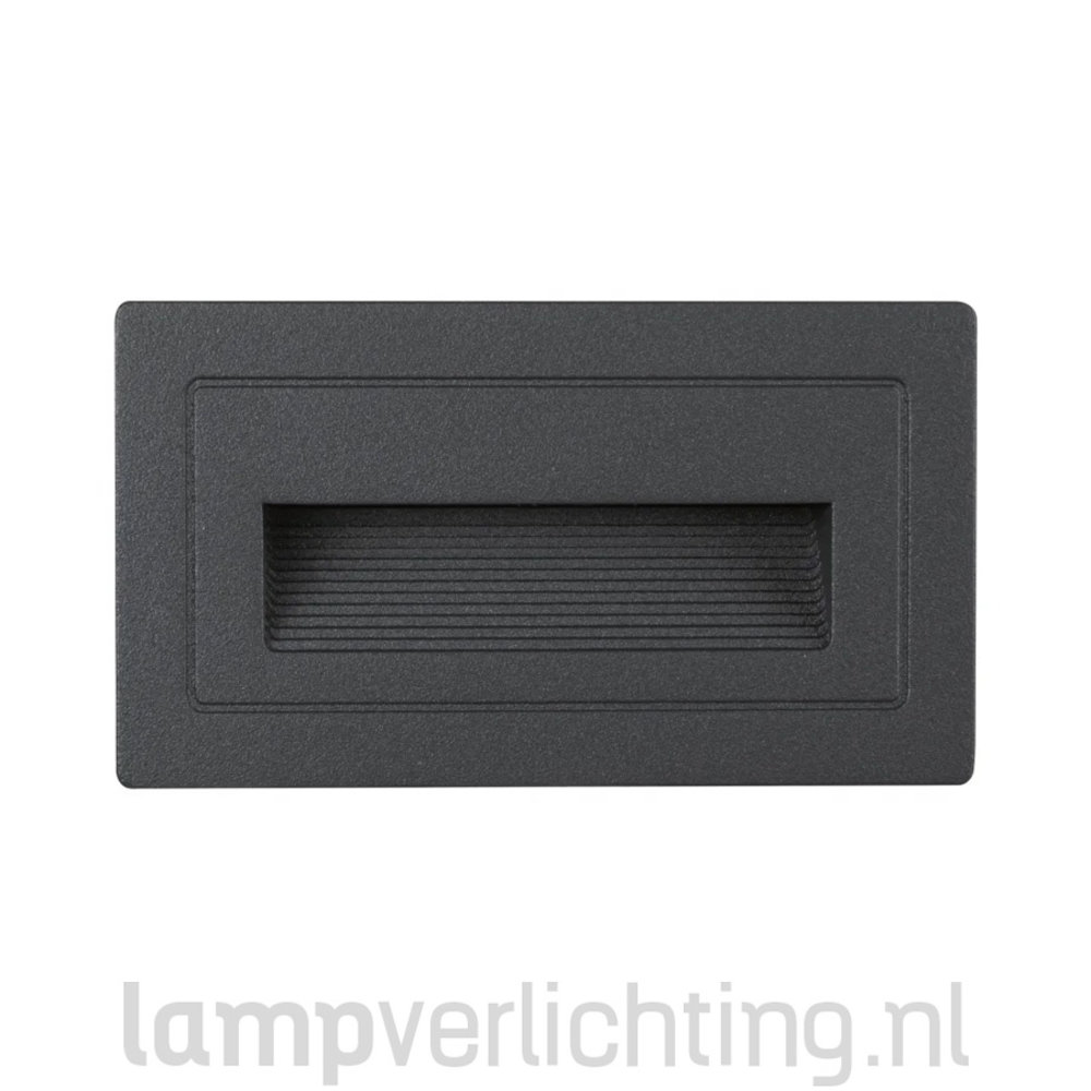 Wand Inbouwspot Horizontaal IP44 LED 4W Wand Inbouwspot Horizontaal IP44 LED 4W