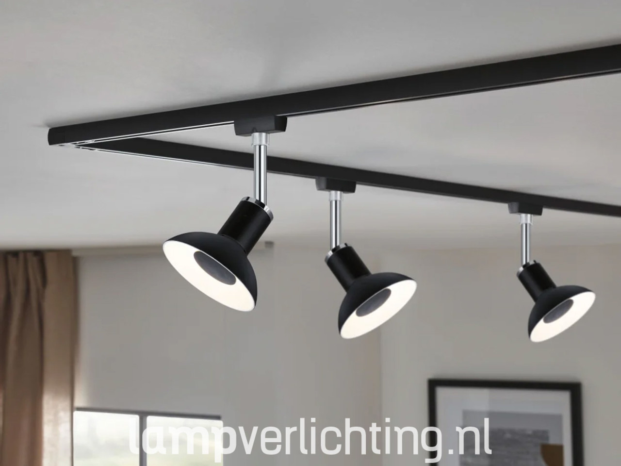 LED GU10 XL 3-staps-dim Zwart-Wit LED GU10 XL 3-staps-dim Zwart-Wit