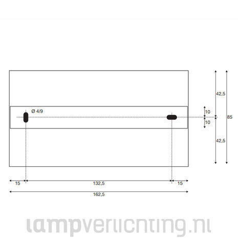 Opbouwspot Box Dubbel GU10 Opbouwspot Box Dubbel GU10
