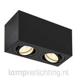 Opbouwspot Box Dubbel GU10 Opbouwspot Box Dubbel GU10
