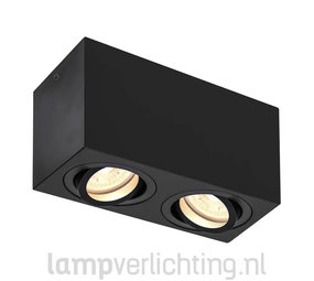 Opbouwspot Box Dubbel GU10 Opbouwspot Box Dubbel GU10