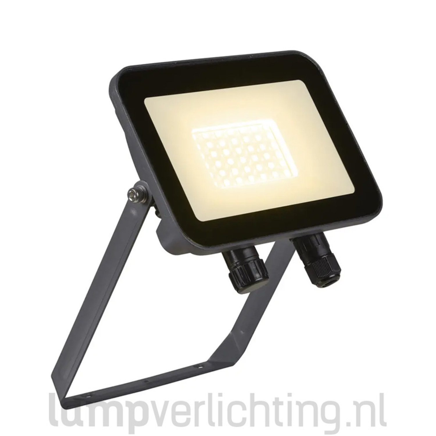 patroon Top Stapel LED Schijnwerper Breedstraler IP65 30W - 2980 lumen - Warmwit 3000K -  LampVerlichting.nl