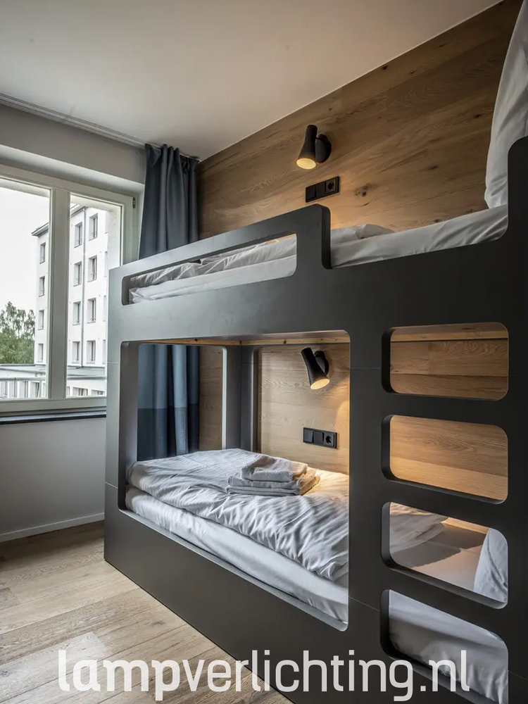 Wandspot Zwart GU10 Retro Wandspot Zwart GU10 Retro