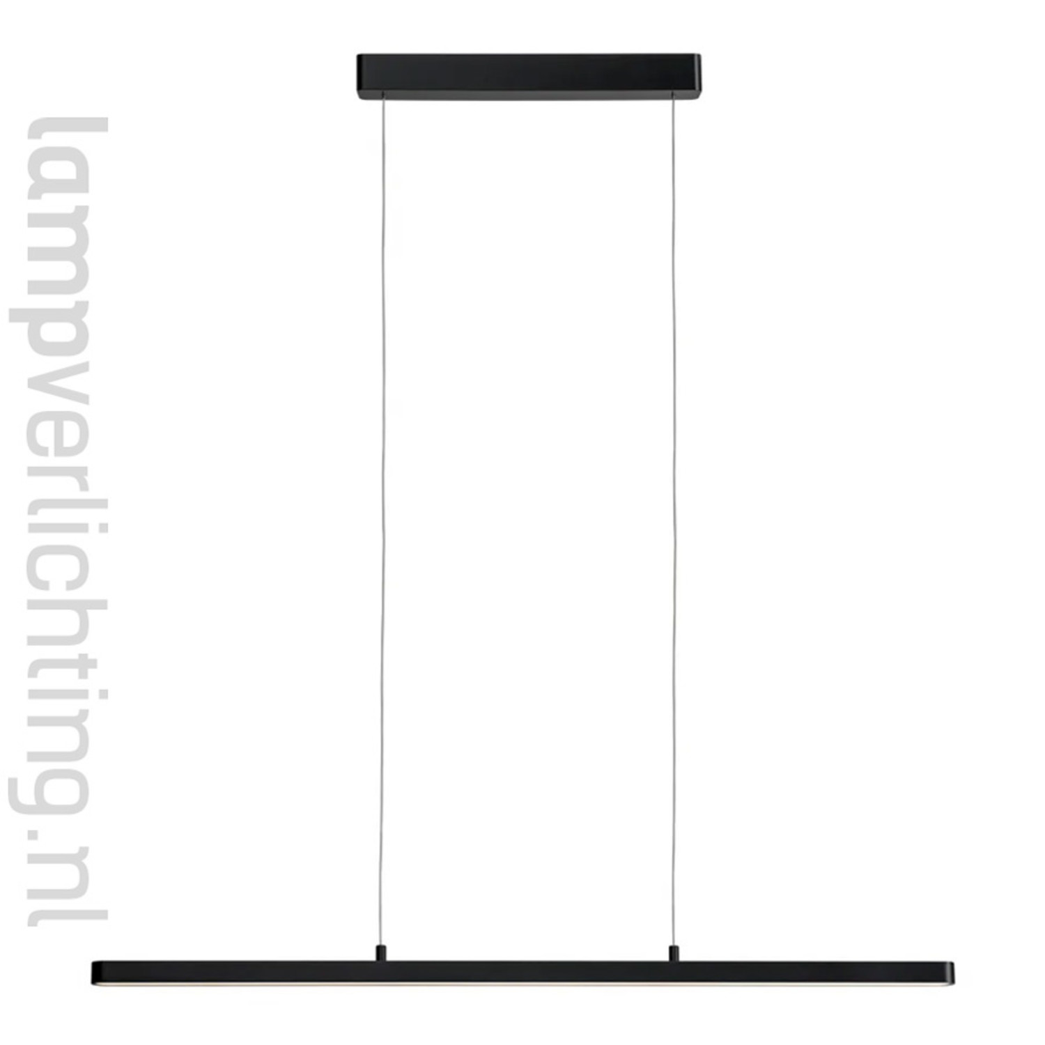 Samenwerking Uitdrukkelijk Ga door LED Hanglamp Bureau 100 cm Dimbaar - Up-down - Wit, zwart of grijs -  LampVerlichting.nl
