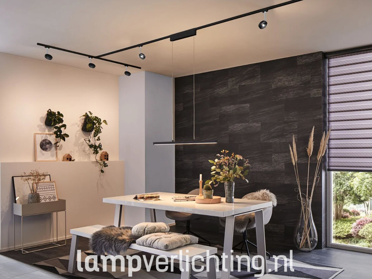 Lux Rail Hanglamp 100 cm Dimbaar Lux Rail Hanglamp 100 cm Dimbaar