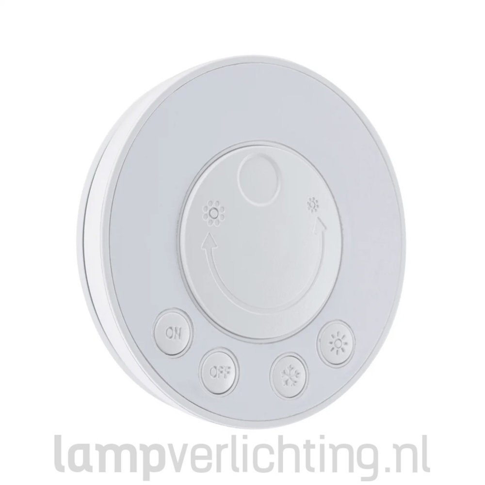 Afstandsbediening Disc Instelbaar Wit Afstandsbediening Disc Instelbaar Wit