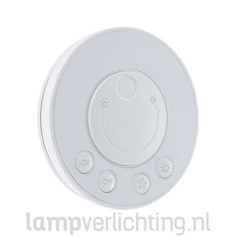 Afstandsbediening Disc Instelbaar Wit Afstandsbediening Disc Instelbaar Wit