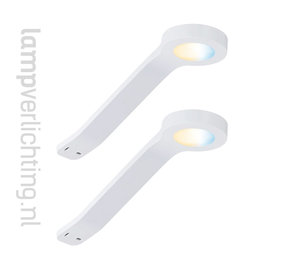 Kastverlichting Set Top - Instelbaar Wit Kastverlichting Set Top - Instelbaar Wit