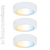 Meubelspots Set Rond - Instelbaar Wit Meubelspots Set Rond - Instelbaar Wit