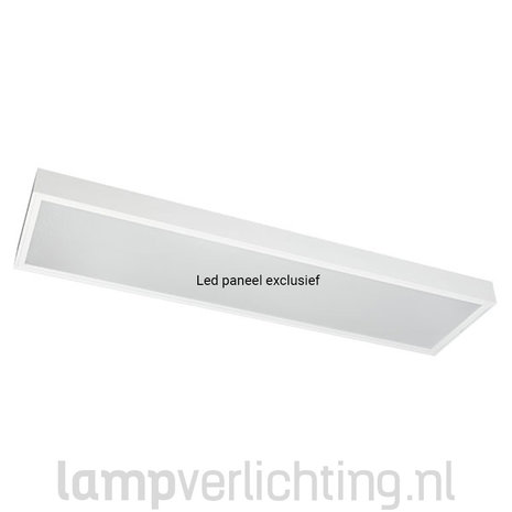 Opbouwframe voor LED Paneel 120x30 cm Opbouwframe voor LED Paneel 120x30 cm